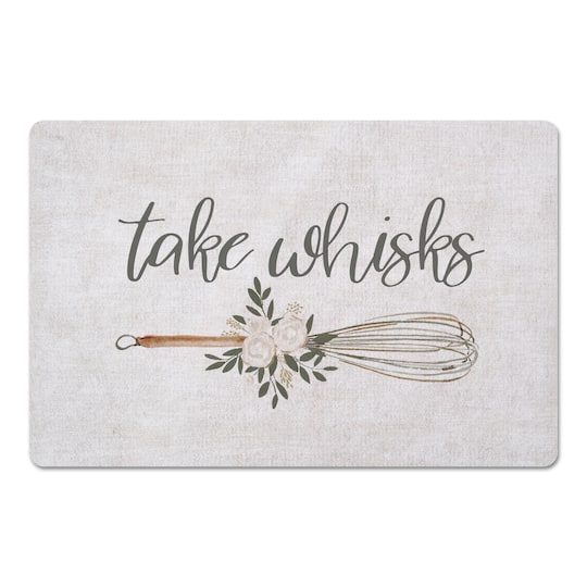 Take Whisks 27" x 18" Floor Mat